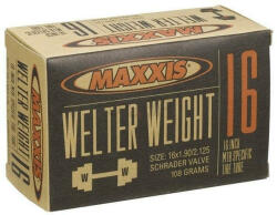 Maxxis Welter Weight (0, 9 mm) 16 x 1, 9/2, 125 (48/54-305) belső gumi, autós