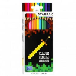 Starpak színes ceruza készlet 12 db-os - Pixel Game Pick (484791)