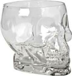  Tiki Skull üveg koktélos pohár 700 ml
