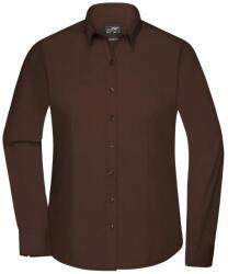 Daiber Cămașă damă cu mânecă lungă JN677 - Maro | 2XL (JN677-1759879)