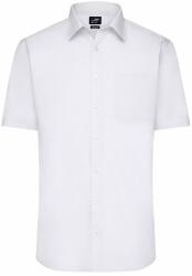 Daiber Cămașă bărbați cu mânecă scurtă JN680 - Albă | S (JN680-1760399)