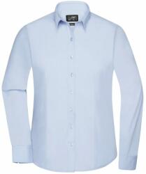 Daiber Cămașă damă cu mânecă lungă JN677 - Deschisă albastră | 3XL (JN677-1759901)