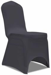 VidaXL Husă elastică pentru scaun, Antracit, 6 buc (131412)
