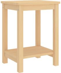 vidaXL Noptieră, lemn deschis, 35 x 30 x 47 cm, lemn masiv de pin (322209) - comfy