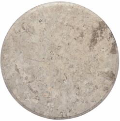 vidaXL Blat de masă, gri, Ø50x2, 5 cm, marmură (149194)