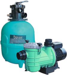 Aquashop Szűrőszett Premium 500 0, 75hp Mini Streamer 11m3/h