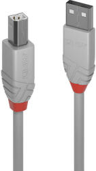 Lindy Cablu de date Lindy USB 2.0 tip A la B 0.5m (LY-36681)