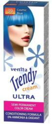 VENITA Vopsea de par semipermanenta Trendy Cream Ultra, Venita, Nr. 39, Cosmic blue (VNTRCU39SEMIP)