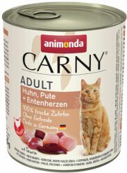 Animonda Animonda Adult 6 x 800 g - Pui, curcan & inimi de rață