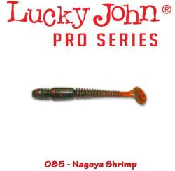 Lucky John Shad LUCKY JOHN Pro Series Tioga 2.4'', 6.1cm, culoare 085 Nagoya Shrimp, 9buc/plic (140119-085)
