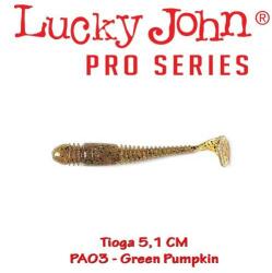 Lucky John Shad LUCKY JOHN Tioga 2", 5.1cm, culoare PA03, 10buc/plic (140102-PA03)