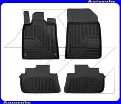 CITROEN C5 1 2000.10-2004.09 /DC, DE/ Gumiszőnyeg garnitúra (4db) méretpontos, 2-3mm vastagságú, 35-40mm magas peremmel - kíválló mínőségű gumi, vanília illattal "No77" FROGUM (Egyedi rendelésre, NEM visszáru