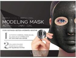 Voesh Mască-gel pentru față Activated Charcoal - Voesh Facial Modeling Mask Activated Charcoal 10 buc