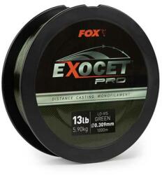 FOX Exocet Pro Mono Green monofil zsinór 13lbs 0.309mm (CML186)