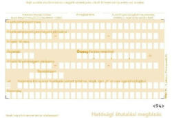  Pfny. 71 Hatósági átutal. Megbizás (pfny71) - cartridge