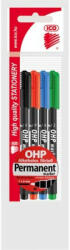 ICO Top Marker Permanent 4-es Készlet (icoohptopm4) - cartridge