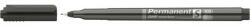 ICO Top Marker Permanent S 0, 3mm Fekete 10db (icoohptopfk) - cartridge