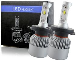 TechStar Set 2 LED-uri Auto Techstar® S2, H4, 36w, 4000 Lumeni, 6500K, AUTO, 12-24 Volti, CSP, Canbus