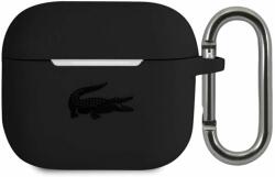 Lacoste Husa Cover Lacoste Silicon Glossy Printing Logo pentru Airpods Pro Negru