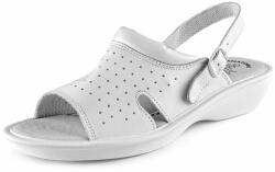 CXS Sandale albe pentru femei LIME - 35 (2530-007-100-35)