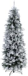 Bizzotto Brad artificial verde cu zapada artificiala slim Dresda Ø 76x210 cm (0933560)