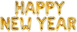 PartyDeco Балон от фолио - Happy New Year (надпис)