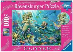 Ravensburger Glitter - Vízalatti szépségek XXL puzzle 100 db-os (12872)