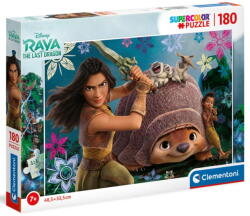 Clementoni SuperColor - Raya és az utolsó sárkány - Barátok 180 db-os (29772)