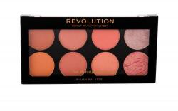 Makeup Revolution London Blush Palette fard de obraz 12, 8 g pentru femei Hot Spice