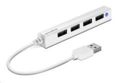 SPEEDLINK Snappy Slim 4 portos USB 2.0 Hub fehér (SL-140000-WE)