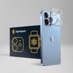 Alphajack iPhone 14 / 14 Plus kamera lencse védő üvegfólia 3D 1db Alphajack