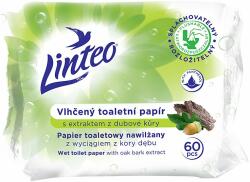Linteo Nedves toalettpapír tölgyfakéreg kivonattal (60 db)