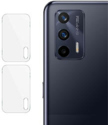 realme GT 5G, Kamera lencsevédő fólia, ütésálló fólia, Tempered Glass (edzett üveg), IMAK, Clear, 2 db / csomag
