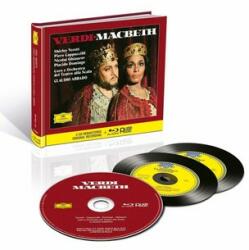 Deutsche Grammophon (DG) Verdi - Macbeth ( Abbado - Cappuccilli, Verrett ) CD + BluRay Audio