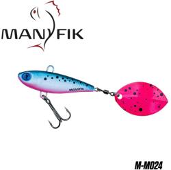 MANYFIK Spinnertail MANYFIK MIKI 13g 4.2cm culoare M024 Rainbow (M13-M024)