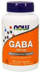 NOW Capsule GABA 750 mg - Now Foods GABA 750 mg 100 buc
