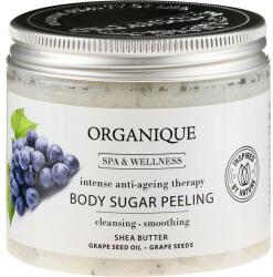 Organique Scrub anti-îmbătrânire de zahăr pentru corp - Organique Spa Therapies Grape Sugar Peeling 200 ml