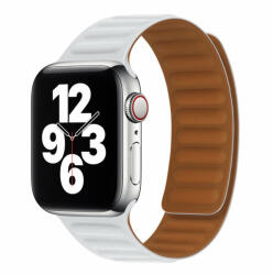 TECHSUIT Curea Apple Watch 1 / 2 / 3 / 4 / 5 / 6 / 7 / SE (38mm / 40 mm / 41 mm)- Magnetic Strap Alba