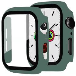 gigapack Műanyag keret (BUMPER, ütésálló + kijelzővédő üveg) ZÖLD Apple Watch Series 7 41mm (GP-111518)