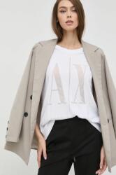 Giorgio Armani t-shirt női, fehér - fehér S