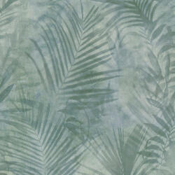 AA Design Tapet verde pastel cu frunze de palmier (374111)