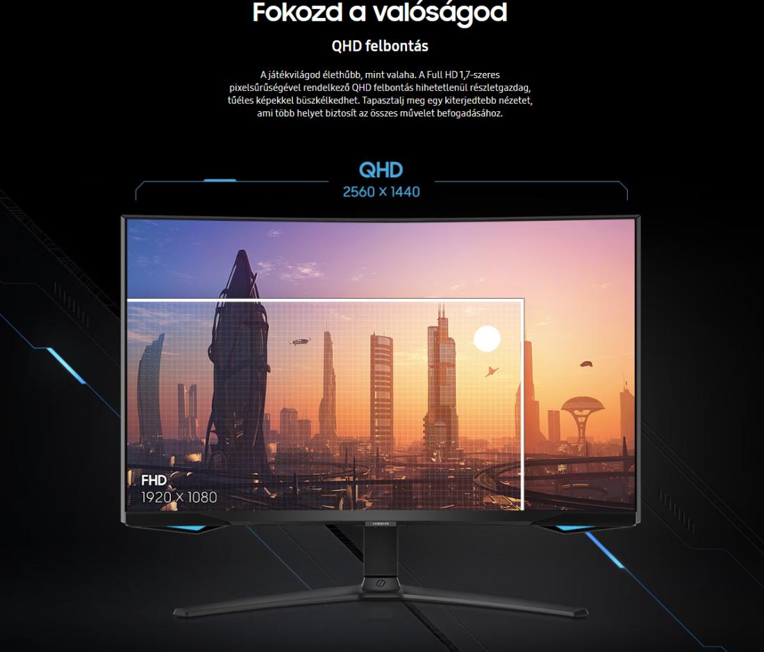 Samsung Odyssey G6 S32BG650EU monitor vásárlás, Samsung Odyssey G6 ...