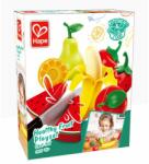 Hape Fructele de feliat, din lemn, 9 piese, 3 ani+, Hape E3171 (HapeE3171)