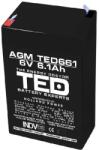 Ted Electric Acumulator AGM VRLA 6V 6 (TED661 / 6V 6,1Ah TED002938)