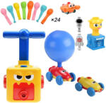 toy - Dispozitiv Pumping Car de umflat baloane cu acesorii masinute Multicolor (646B1)