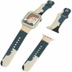 Apple Watch 8/7/6 / SE / 5/4/3/2 (41mm / 40mm / 38mm) Moro Szilikon óraszíj terepmintás design 4