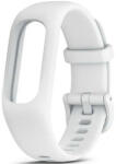 Garmin Curea Garmin Vívosmart 5, silicon, albă, cataramă albă, mărimea S/M