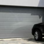 Koffenstein Akciós szekcionált garázskapu, kapunyitó szettel 2500×2135 - Antracit