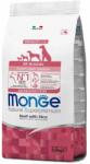  Kutya eledel MONGE Dog All Breed Puppy marha száraztáp (2, 5 kg) (H061103)