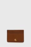 Ralph Lauren bőr kártya tok - barna Univerzális méret - answear - 25 990 Ft